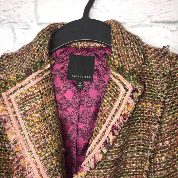 The Limited Multicolored Tweed Blazer - Picture 2 of 5